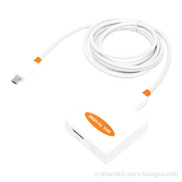 MHL to HDMI cable/supports 3D/built-in RCP function